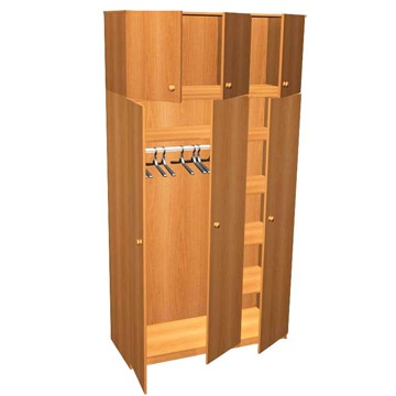Шкаф для одежды комбинированный 3-створчатый с антресолью