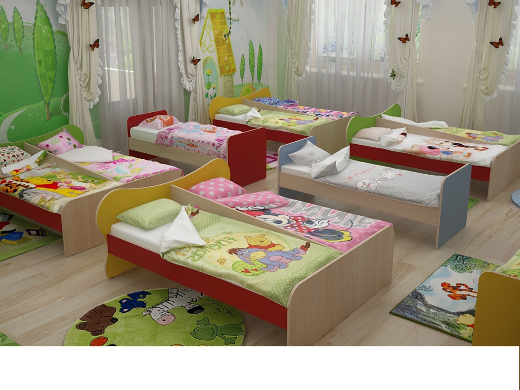 Магазин детской мебели из берёзовой фанеры в Красноярске.